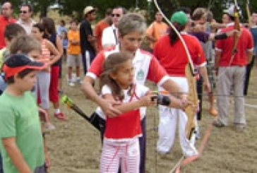 La localidad oscense de Huerta de Vero acoge una jornada deportiva de tiro con arco