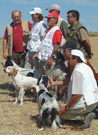 Celebrada la segunda selectiva para el Campeonato del Mundo de Perros de Muestra