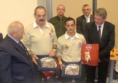 Víctor Villar, con Júpiter, campeón del mundo de «springer spaniels»