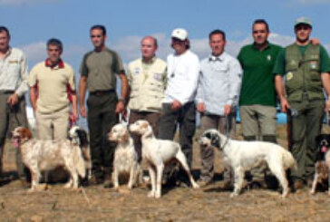 Iván García y su perra «Tessy» campeones de la I Copa Ibérica de caza San Huberto