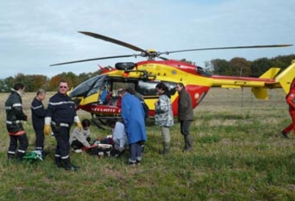 Un cazador sufre un desmayo en su puesto de pase y es trasladado en helicóptero