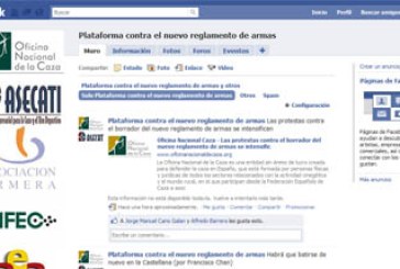 Se crea una nueva plataforma en Facebook para protestar contra el Reglamento de Armas