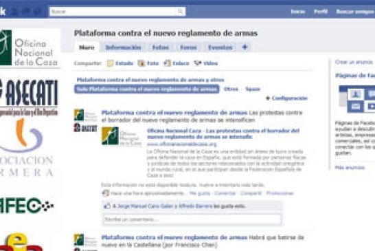 La ONC mantendrá activa la ???Plataforma contra el nuevo reglamento de armas???