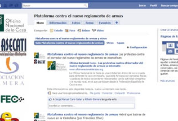 Se crea una nueva plataforma en Facebook para protestar contra el Reglamento de Armas