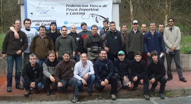 Excelente comienzo de año para la Federación Vasca de Pesca Deportiva