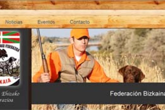 La Federación Bizkaina de Caza amplía sus servicios estrenando página web