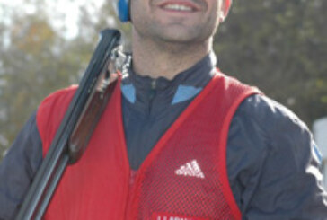 El irundarra Juan José Aramburu, récord del mundo en skeet y plaza olímpica