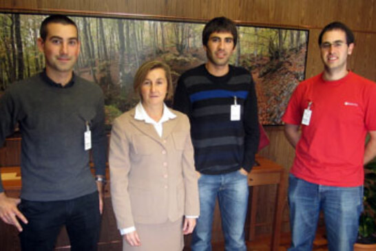 Reunión entre Adecap Gazteak y la Diputada de Medio Ambiente de Álava, Marta Ruiz
