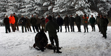 Sansoain acogerá en marzo un curso de rastreo con perros de sangre de la AEPES