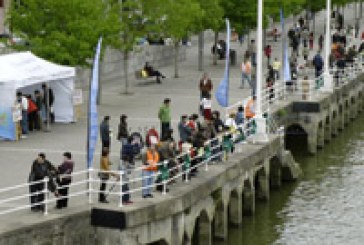 Domingos de pesca con los más txikis en Bilbao