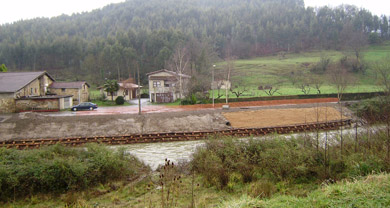 Culminados los trabajos de recuperación y regeneración del río Herrerías en Gordexola