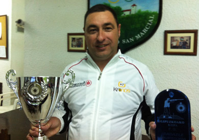 El tirador Mikel Arizaga se lleva a casa la Copa Gipuzkoa 2012