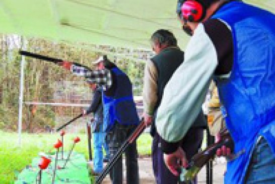 Tirada de cordorniz a jaula el domingo en Izarre Jandalo