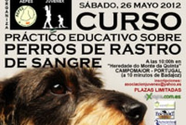 Juvenex y Aepes organizan un Curso Práctico Educativo Sobre Perros de Rastro de Sangre