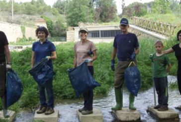Los proyectos de cooperación en ríos navarros contó en 2012 con más de 800 voluntarios