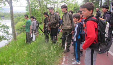 ??xito en la celebración de la I Jornada de Pesca impartida por Adecap Gazteak