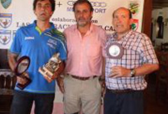 El setter inglés «Sire» y su dueño José Arturo García, campeones cántabros de San Huberto