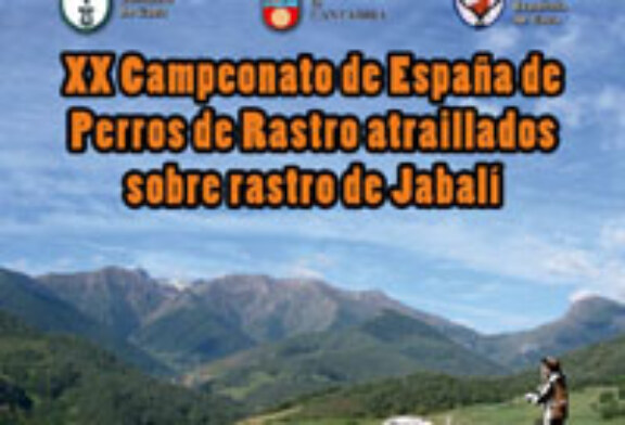Todo listo para el Campeonato de España de Perros de Rastro Atraillado sobre Jabalí
