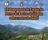 Todo listo para el Campeonato de España de Perros de Rastro Atraillado sobre Jabalí