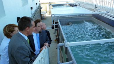 Inauguración de la estación marina de Plentzia