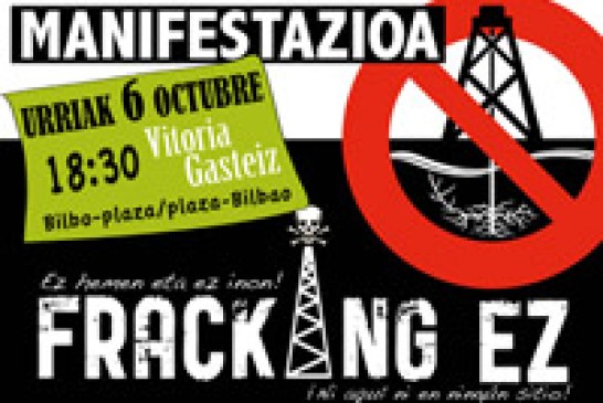 Sociedades de caza alavesas participarán en una manifestación Antifracking