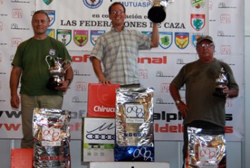 Vicente Lisarde, Julián Olaya y Eva Rius campeones estatales de San Huberto