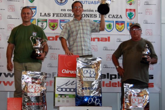 Vicente Lisarde, Julián Olaya y Eva Rius campeones estatales de San Huberto