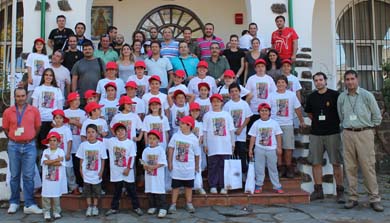 Los niños fueron protagonistas del II Campamento de Educación Cinegética y Medioambiental