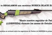 ¿Quieres ganar una carabina Norica Black Eagle por la cara?