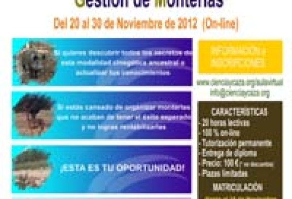 Ciencia y Caza organiza un Seminario sobre Organización y Gestión de Monterías