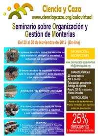 Ciencia y Caza organiza un Seminario sobre Organización y Gestión de Monterías