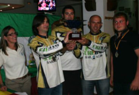 El Club Deportivo Gurebass de Barakaldo, campeones de España de Black-Bass Orilla