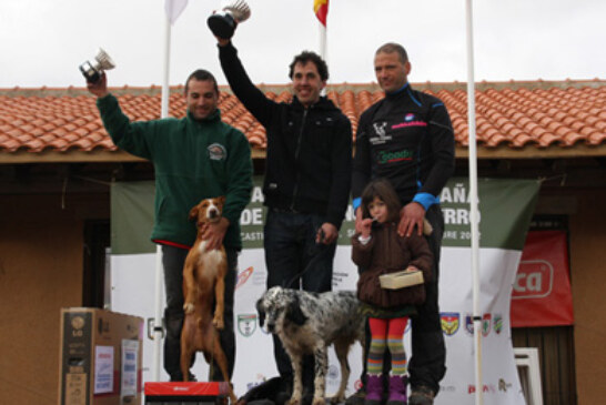Arkaitz Egaña, campeón estatal de menor con perro