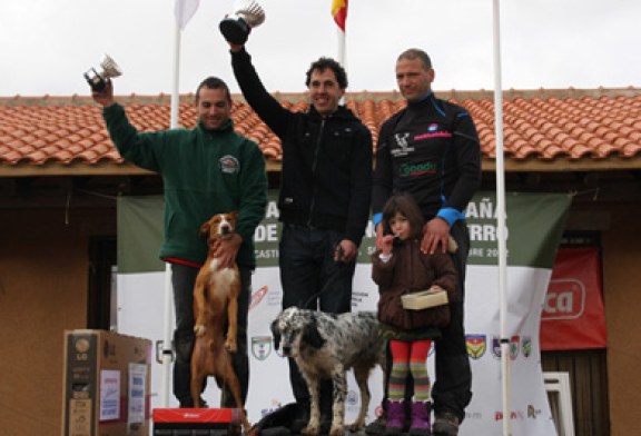 Arkaitz Egaña, campeón estatal de menor con perro