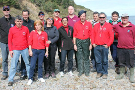 Ocho clubes de Bizkaia participaron en el I Open de Pesca desde Roca