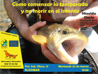 Una charla en Elgoibar resolverá dudas comunes del comienzo de la temporada pesquera