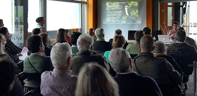 Gran asistencia al seminario sobre el águila pescadora en el Urdaibai Bird Center