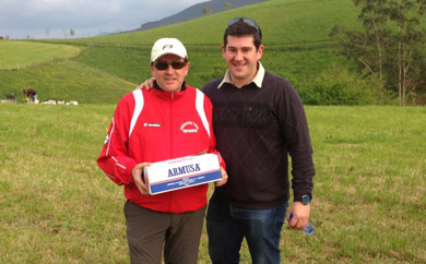 Txema Zalacain, vencedor absoluto del Gran Premio MiniFoso celebrado en Orio