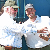 El cazador segoviano Sergio García, campeón autonómico de caza San Huberto