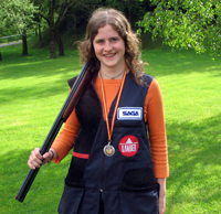 Itsaso Fagoaga se hace de nuevo con el título de campeona estatal de Skeet