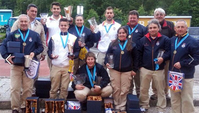 Excelente actuación en el Campeonato de Europa de Recorridos de Caza