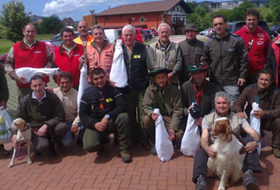 Gran participación en el concurso social bizkaino de perros de muestra