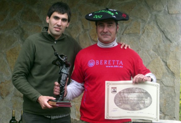 Jesus Ortiz se proclama campeón de Bizkaia de Recorridos de Caza