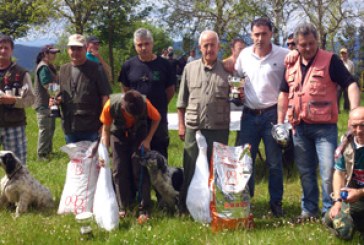 Luis Maiz y Asier Murua vencedores en Arrate de la prueba de perros de muestra