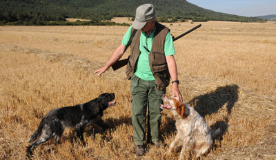 Los cazadores encaran la media veda con el campo ‘pelado’ por la sequía