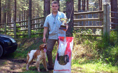 El eibarrés Iker Cenzual gana la Copa de Gipuzkoa de San Huberto