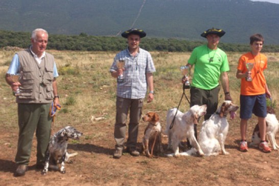 Víctor Viles e Iker Cenzual, campeones guipuzcoanos de perros de muestra