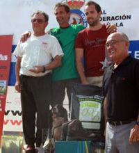 Iosu Bernaras Olartzabal, oro en Springer Spaniels en el estatal de San Huberto