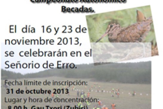 Comienzan las pruebas clasificatorias para el Campeonato de Navarra de Becadas