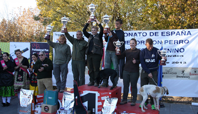 El navarro Eusebio Pejenaute, subcampeón estatal de caza menor con perro